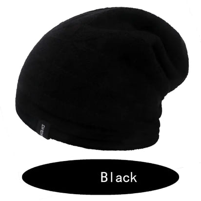 Two-Color Warm Knitted Hat for Autumn and Winter