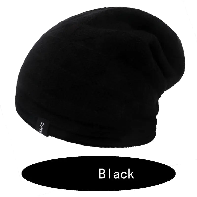 Two-Color Warm Knitted Hat for Autumn and Winter