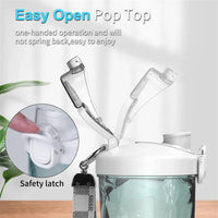 Portable Blender Juicer – Personal-Size Blender for Shakes and Smoothies with 6 Blades