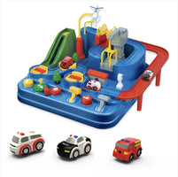 Children's Adventure Train Set Toy for Car Entrance