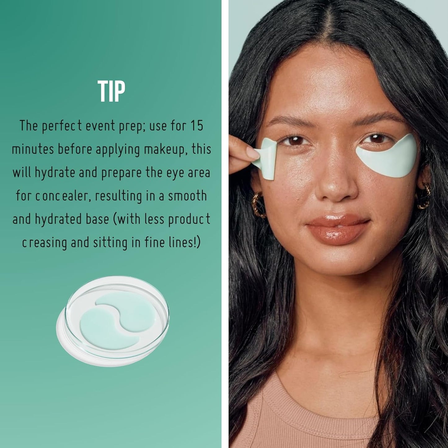 Nip + Fab Jelly Eye Patches for under Eye, Plumping and Rehydrating, Remove Signs of Tiredness, Instantly Reduce the Appearance of Wrinkles