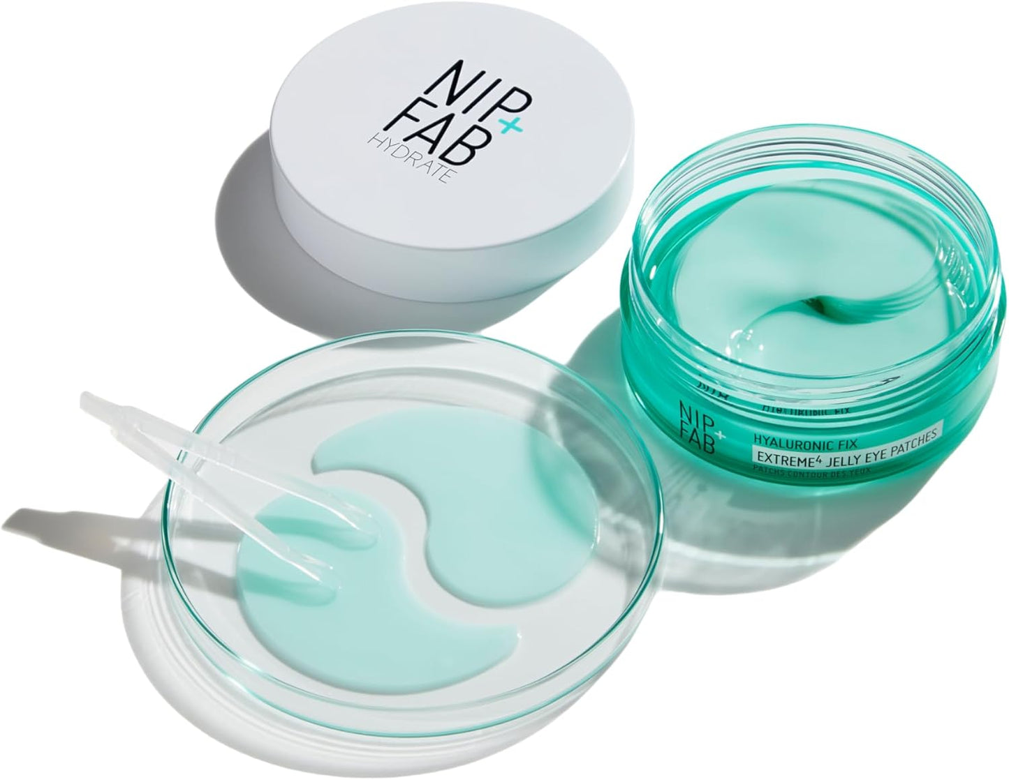 Nip + Fab Jelly Eye Patches for under Eye, Plumping and Rehydrating, Remove Signs of Tiredness, Instantly Reduce the Appearance of Wrinkles