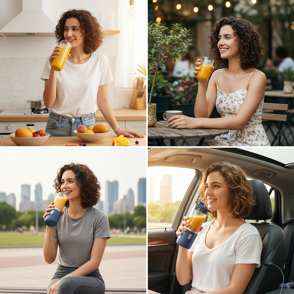 High Quality Twin Gear Portable Juice Blender